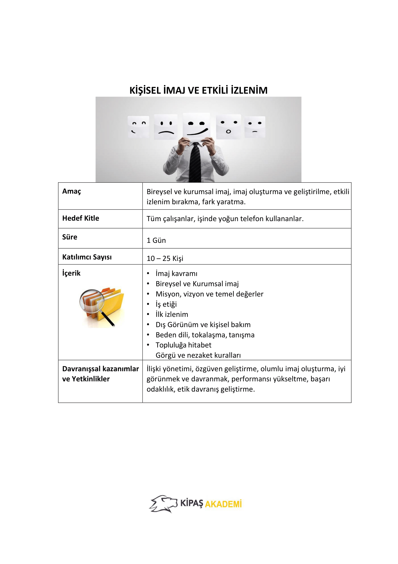 2019 Eğitim Kataloğu