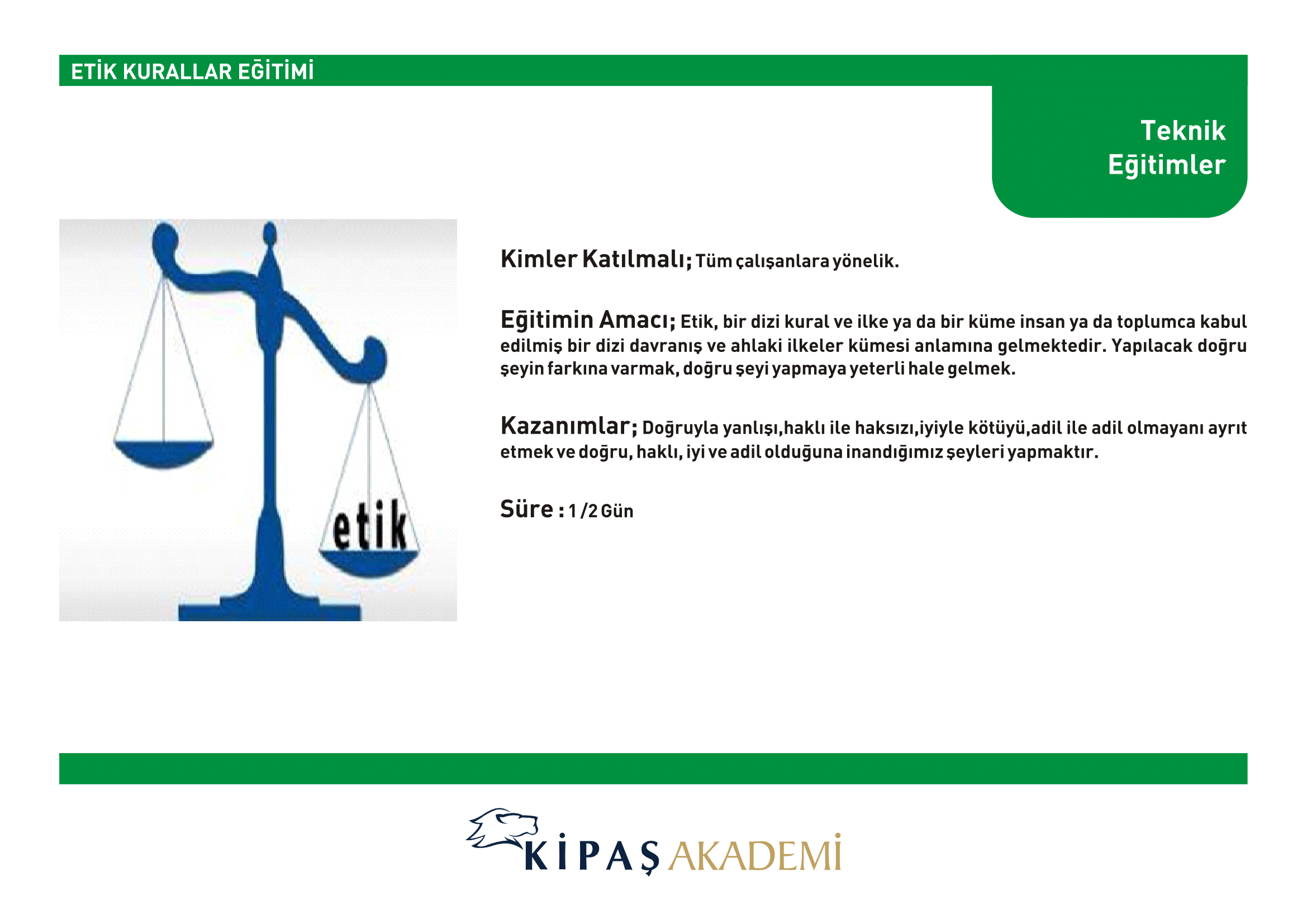 2018 Eğitim Kataloğu