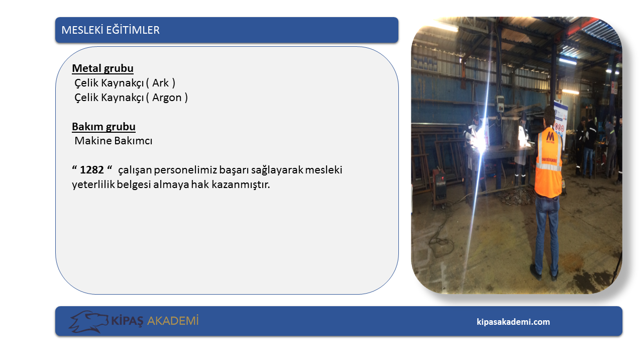 MESLEKİ EĞİTİMLER