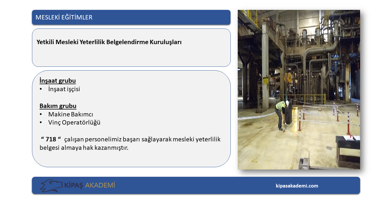 MESLEKİ EĞİTİMLER
