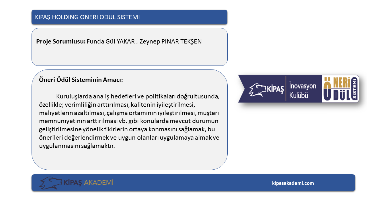 PROJE EĞİTİMLERİMİZ
