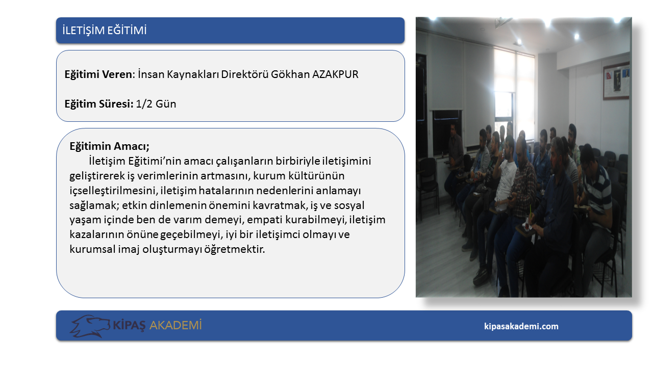 2018 BİREYSEL EĞİTİM