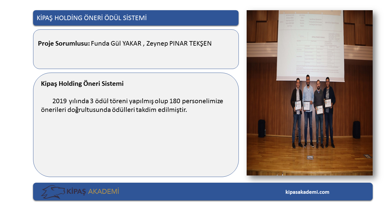PROJE EĞİTİMLERİMİZ