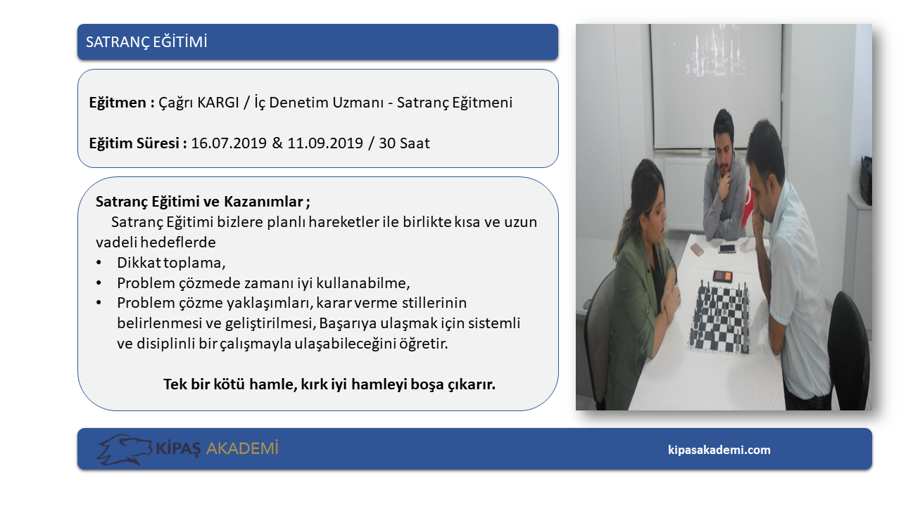 2019 BİREYSEL EĞİTİM