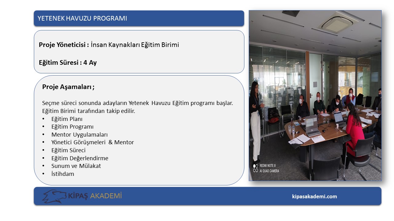 PROJE EĞİTİMLERİMİZ